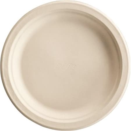 Huh 8.75 in. White Paper Pro Round Plates, 125PK 25775